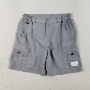 Bimini Bay Outfitters Shorts Mens 38 Performance Cargo Nylon Outdoor Pockets